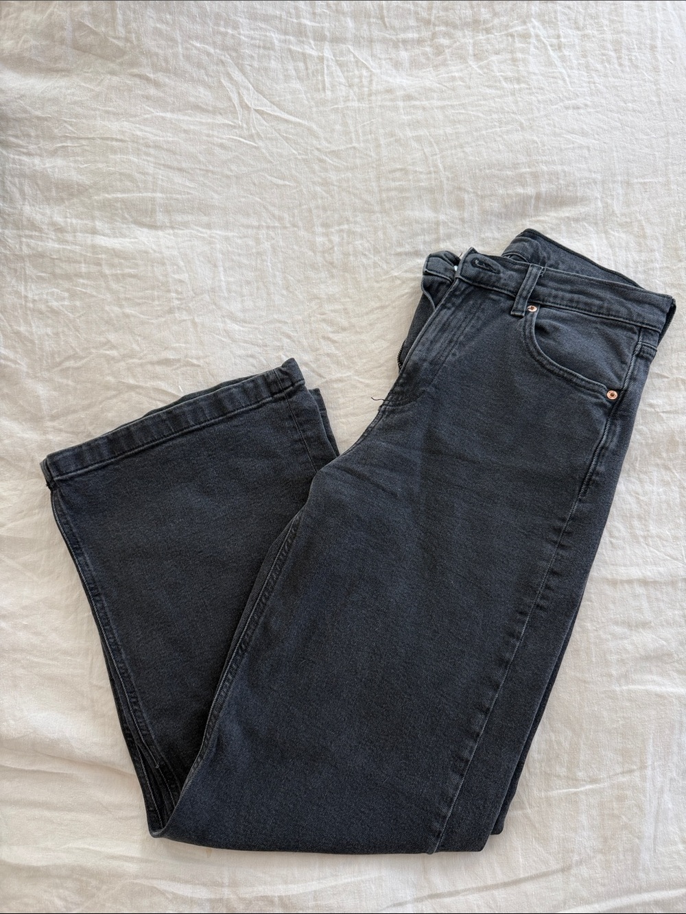Classic High-Rise Women's Black Jeans